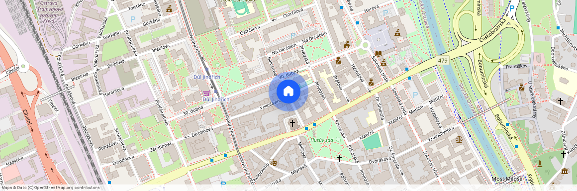 Husova, Ostrava - Moravská Ostrava