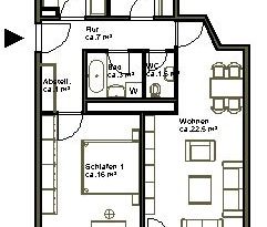 Stop: 3- Zimmerwohnung direkt am Sahlkampmarkt - Foto 5