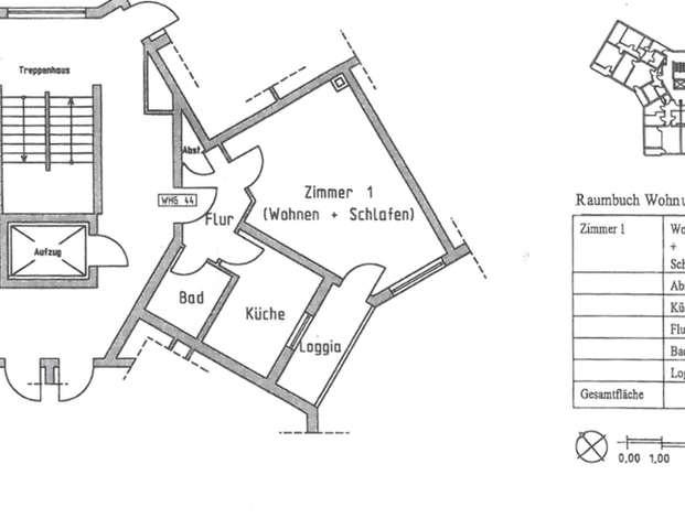 Achtung Singles & frisch Getrennte – sofort verfügbar! Moderne 1-Zimmer-Wohnung in Hanau mit EBK - Foto 1