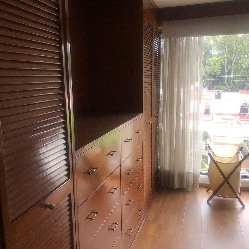 DEPARTAMENTO AMUEBLADO EN RENTA EN COUNTRY CLUB, COYOACÁN - Foto 1