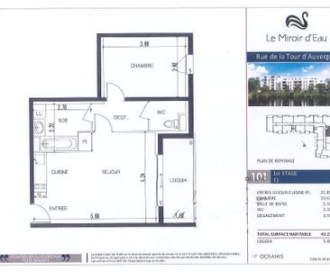 Location appartement 2 pièces, 43.23m², Lognes - Photo 6