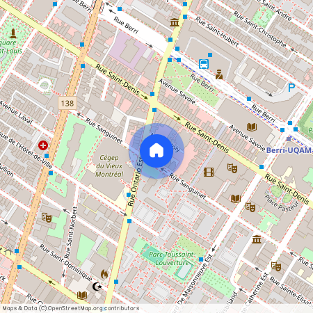 1731 Rue Sanguinet, Montréal (Ville-Marie), QC H2X3G5