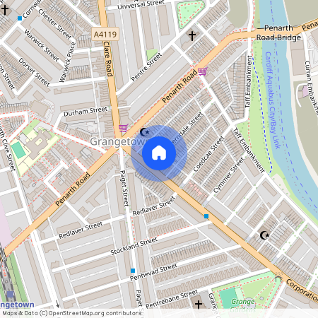 CF11 7AN Grangetown, Wales, Cardiff
