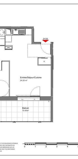 Location Appartement 2 pièces 41m² TOURS 37100 - Photo 2