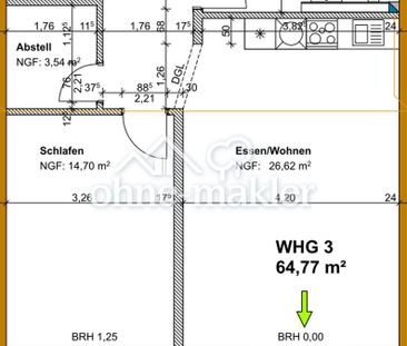 2-Zimmer-Wohnung in Rheinböllen – zentral & modern - Photo 1