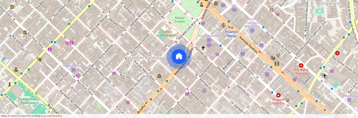 Alameda Itu, 395 - Jardim Paulista, São Paulo - SP