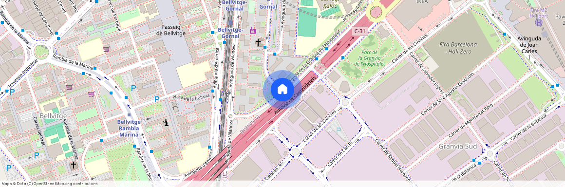 Avinguda de la Granvia de l’Hospitalet, L'Hospitalet de Llobregat, Catalonia 08908, L-Hospitalet-De-Llobregat