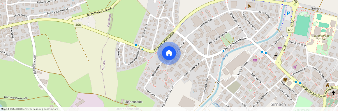 8370, Sirnach, Haldenstrasse, 8