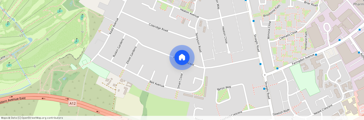 Harrowcrescent, Romford, RM3
