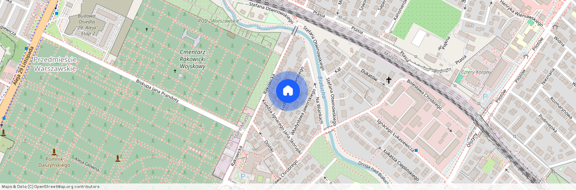 ul. Ludwika Idzikowskiego, Osiedle Oficerskie, Grzegórzki, Kraków, małopolskie