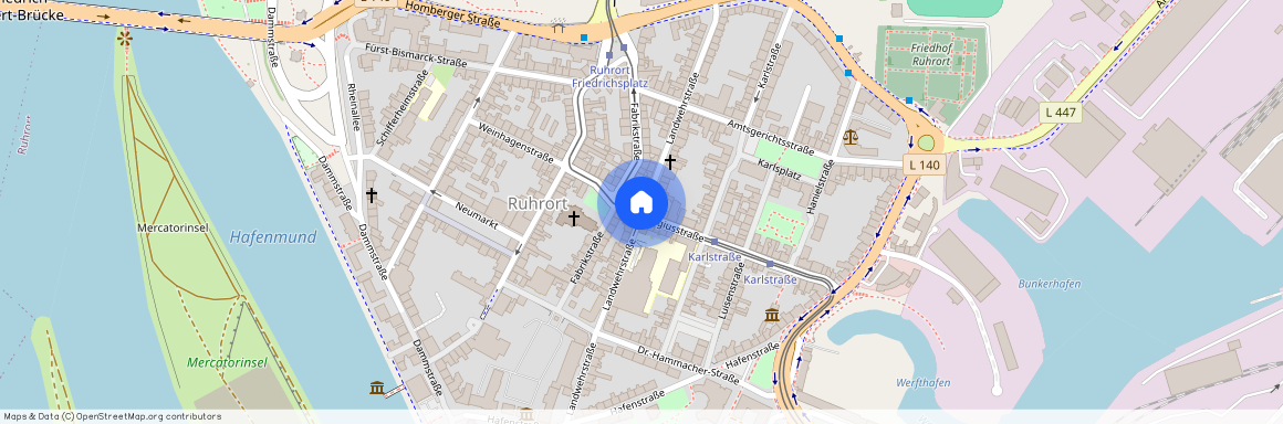 Landwehrstraße, 47119 Duisburg - Homberg/Ruhrort/Baerl