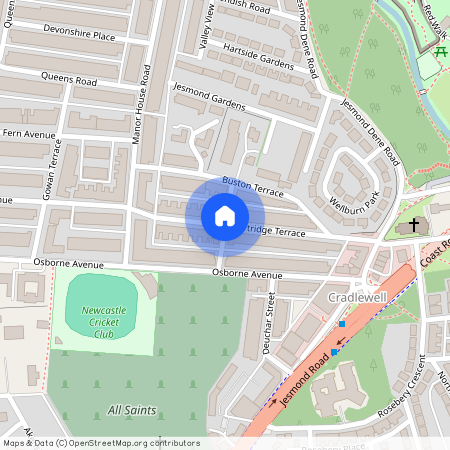 Shortridge Terrace, Jesmond, Newcastle upon Tyne