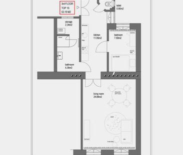 Möbliertes Stadtapartment in der Strozzigasse - Photo 3