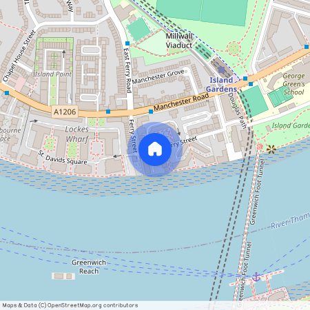 Ferry Street, Isle of dogs, London E14