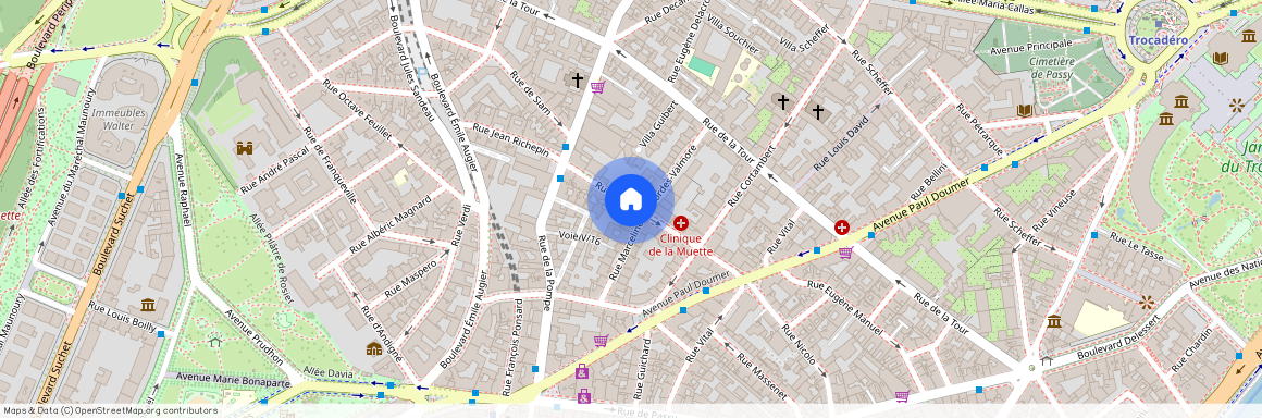 Muette Nord, Paris 16Ème