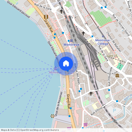 Grand' Rue, 1820 Montreux