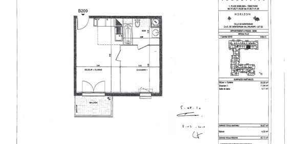 Location Appartement 2 pièces 38m² MONTEVRAIN 77144 - Photo 2