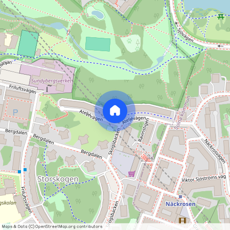 Storskogen, Sundbyberg, Stockholm, Ateljévägen 16