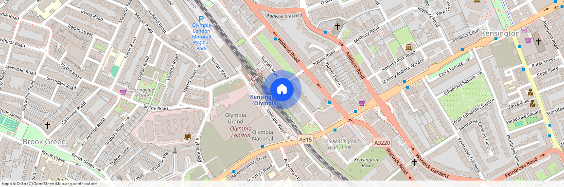 RUSHMORE HOUSE, RUSSELL ROAD, KENSINGTON, W14