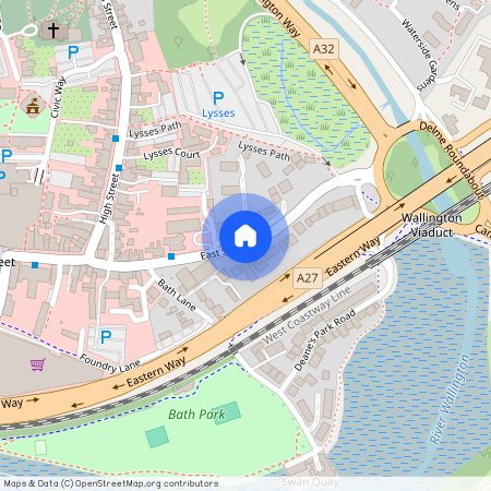 OVER 55's ONLY Fareham East Street UNFURNISHED