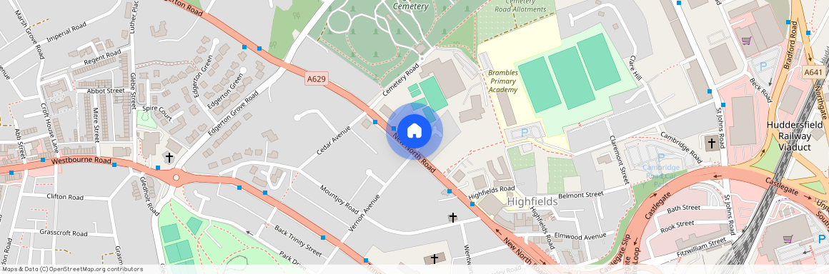 Sherwood House, 70 New North Road, Huddersfield, HD1