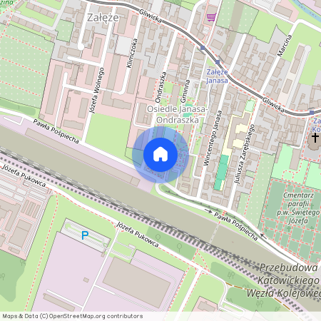 Katowice, Centrum, ul. Ondraszka