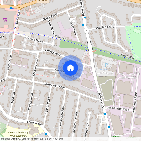 Guildford Road, Hertfordshire AL1
