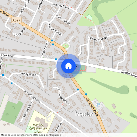 Biddulph Road, Mossley, Congleton