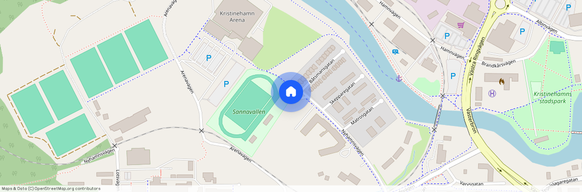 Nyhamnsvägen, Kristinehamn