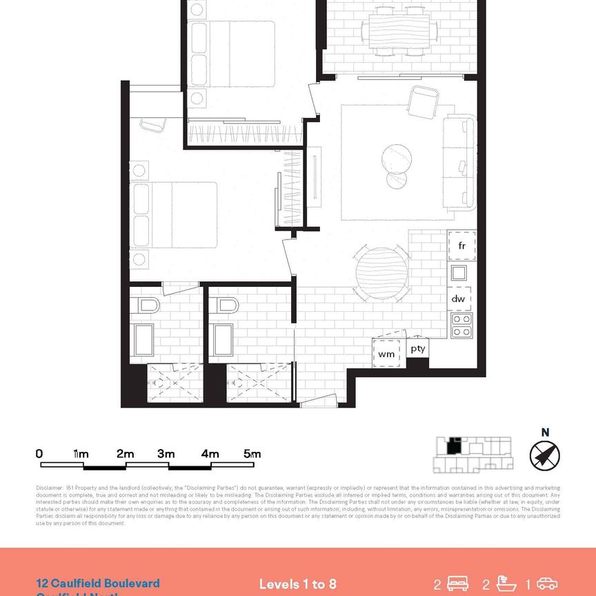 2 Bedroom - Unfurnished - Photo 1