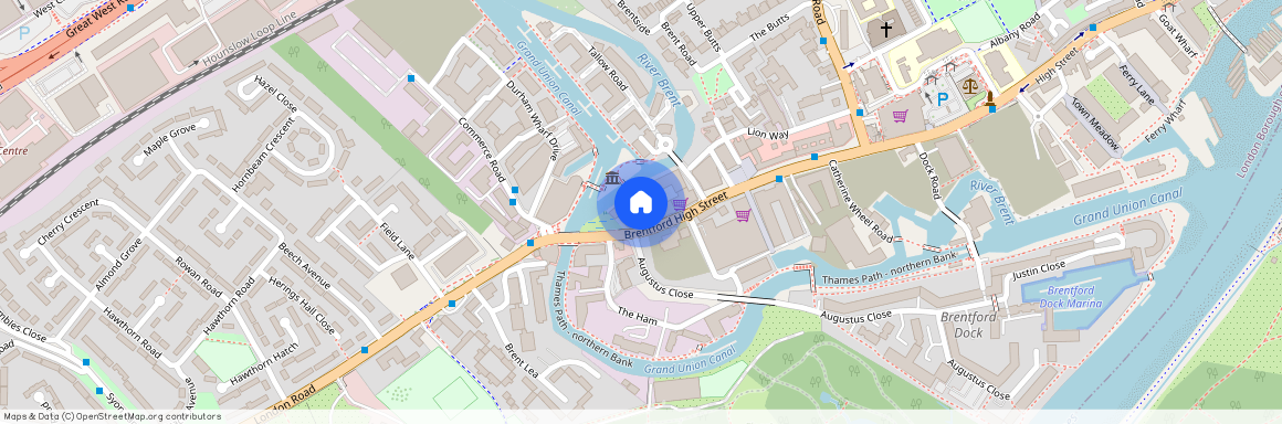 Brentford Lock West, Brentford