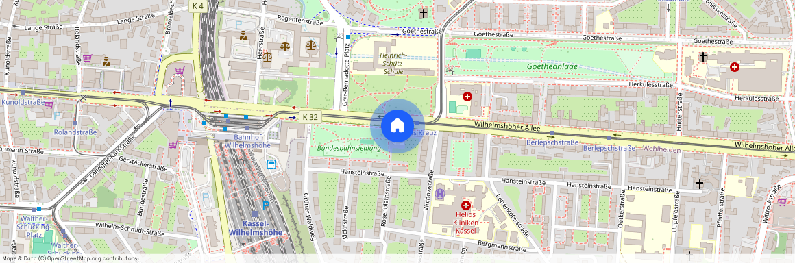 Wilhelmshöher Allee 209, 34121, Kassel Ot Wehlheiden