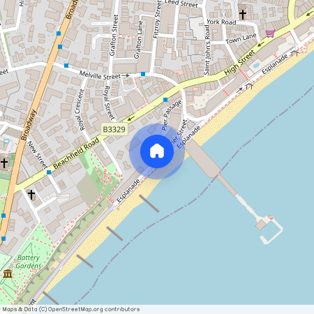 Sandbanks, Esplanade, PO36