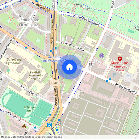 An der Goldgrube 2B, 55131 Mainz OT Oberstadt