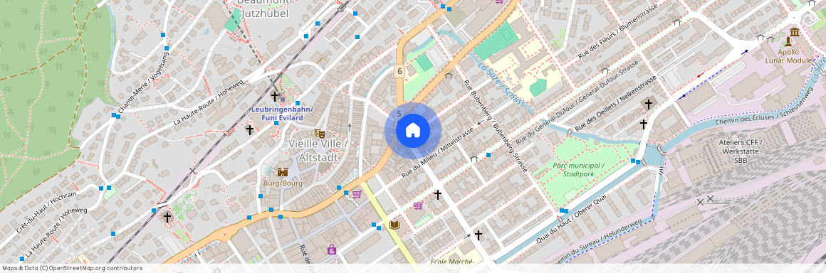 2502, Biel/Bienne, Rue Franche / Freiestrasse, 18