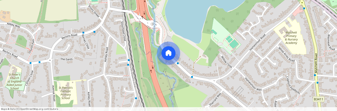 Coleford Bridge Rd, Mytchett, Camberley GU16 6DS