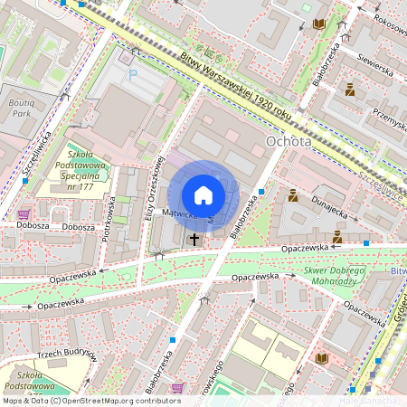 ul. Mątwicka, Szczęśliwice, Ochota, Warszawa, mazowieckie