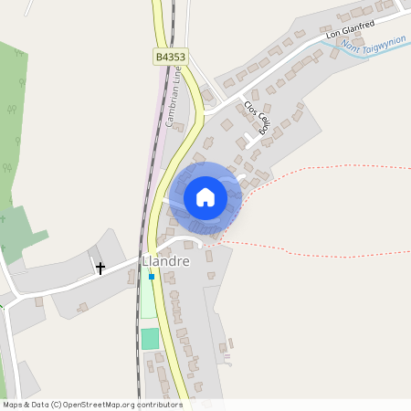 Maes Henllan, Llandre SY24