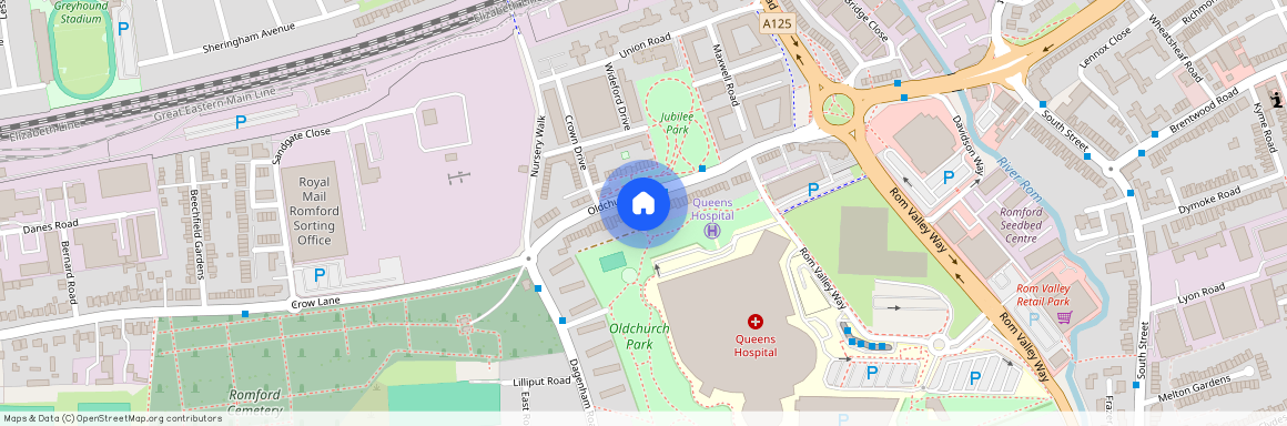 Oldchurch Road, Romford, London, RM7