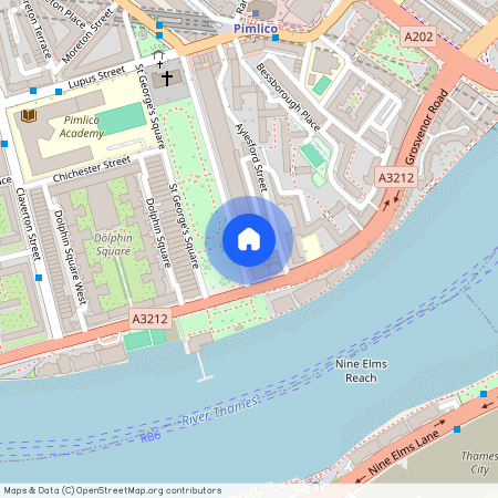 St Georges Square, Pimlico, SW1V
