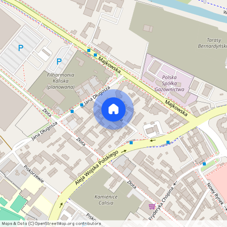 ul. Mazurska, Piskorzewie, Kalisz, wielkopolskie