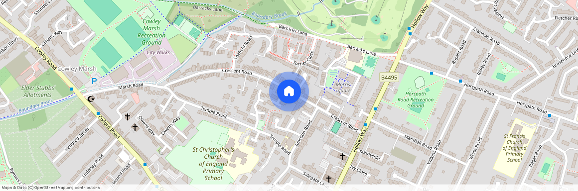 Spire View, 120 Crescent Road, Oxford, OX4