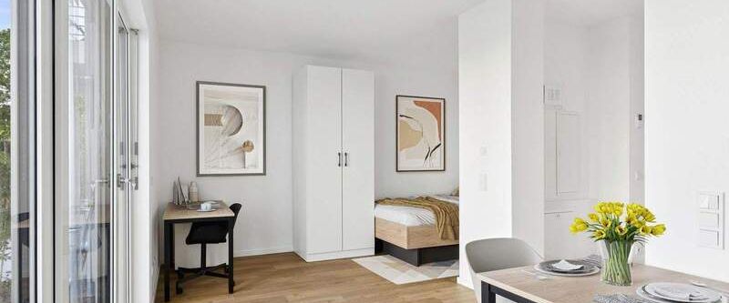 Erstbezug in Dahlem! Apartment direkt an der Uni - voll möbliert und bezugsbereit - Foto 1