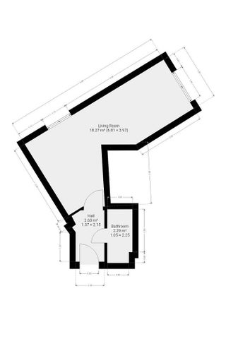 Pronájem bytu 1+kk 23 m² - Фото 3