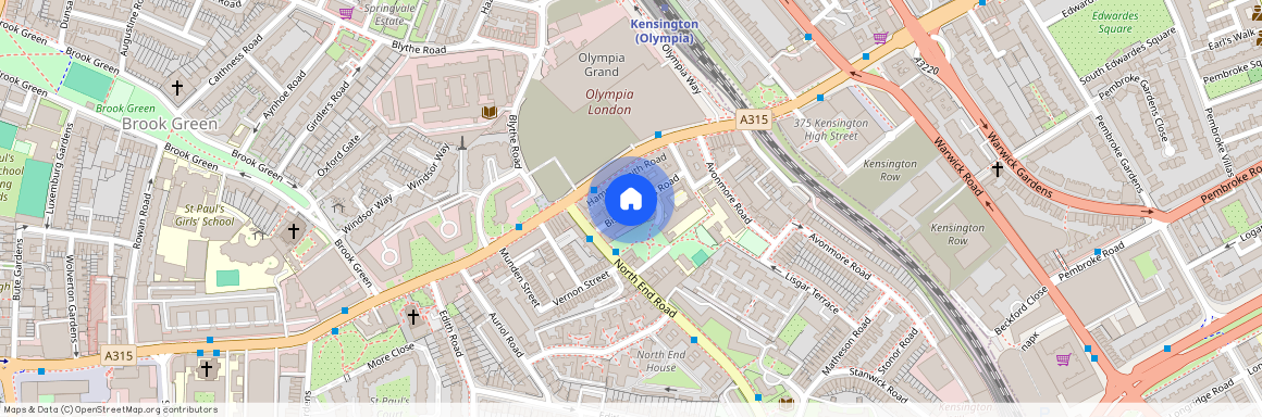 Rugby Mansions, London, W14, London