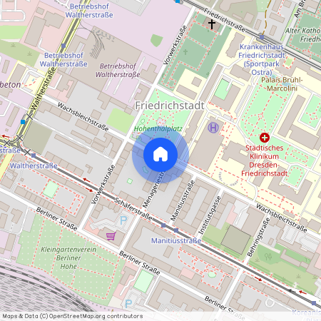 Hohenthalplatz 2, 01067 Dresden - Friedrichstadt