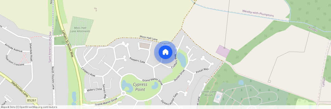 Bridleway, Lytham St. Annes, Lancashire