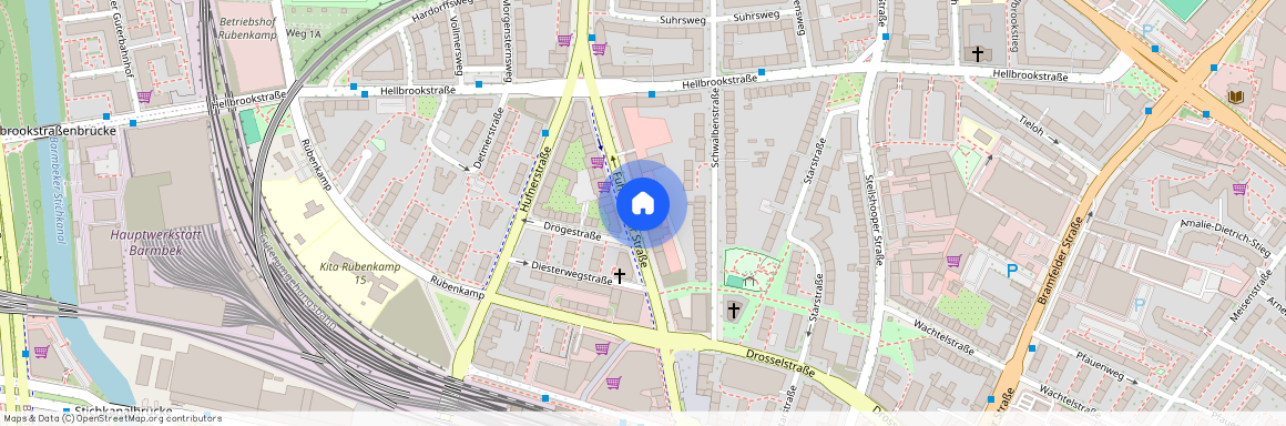 Fuhlsbüttler Straße 124, 22305 Hamburg-Nord - Hamburg Barmbek