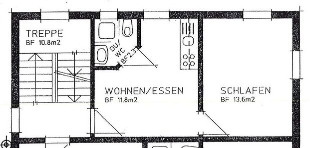 Preiswerte 2.0-Zi. Wohnung gesucht? - Foto 1