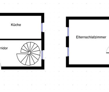 Ruhige und gemütliche 2-Zimmer-Maisonette-Wohnung im Herzen von Döb... - Foto 6